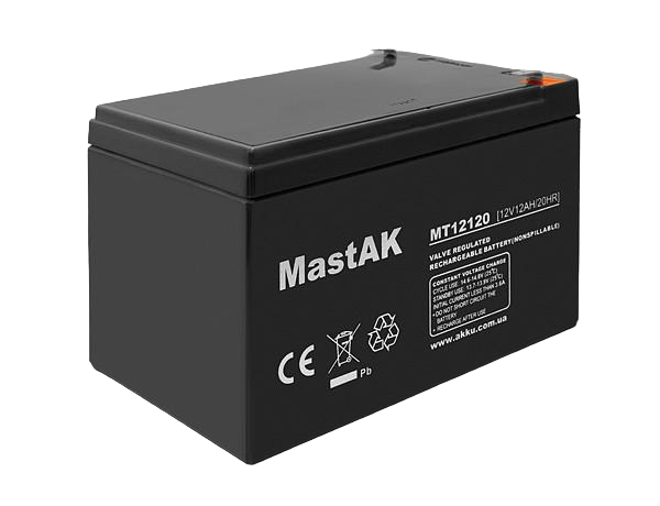 Акумулятор MASTAK MT12120 12V 12 Ah (185271)